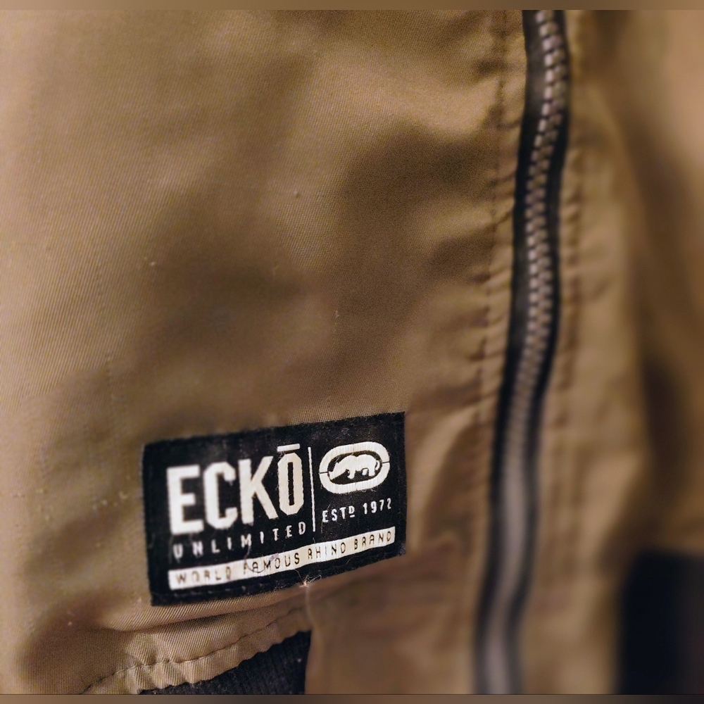 Ecko Unlimited Green Bomber Jacket - Picture 2 of 4